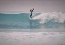 Longboard em Zarautz