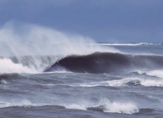 Cilindros em Mundaka