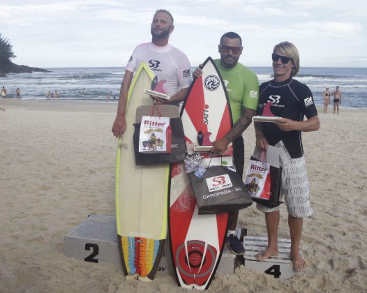 Pódio Surf Adaptados, Silverbay Catarinense 2018, Praia da Ferrugem, Garopaba. Foto: Basilio Ruy/P.P07.