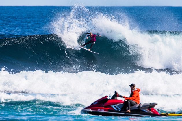 Nikki van Dijk, Margaret River Pro 2018, Surfers Point, Austrália. Foto: WSL / Matt Dunbar.
