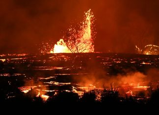 Kilauea em fúria