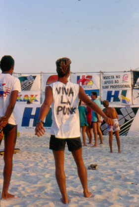 Dadá Figueiredo, campeonato da OSP, Barra da Tijuca, meados dos 80, Rio de Janeiro (RJ). Foto: Divulgação.