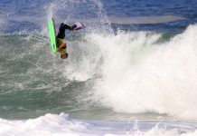 Boas ondas em Niterói