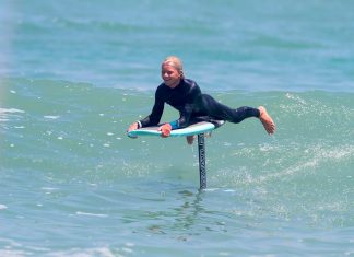 Bodyboarder afiado