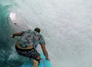 Estrada para Teahupoo