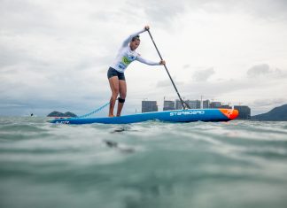 SUP técnico estreia na China