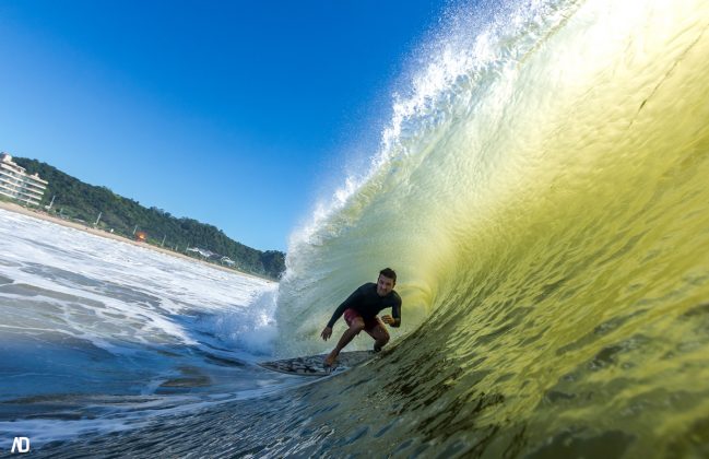 Gustavo, Praia Brava, Itajaí (SC). Foto: André Deichmann.