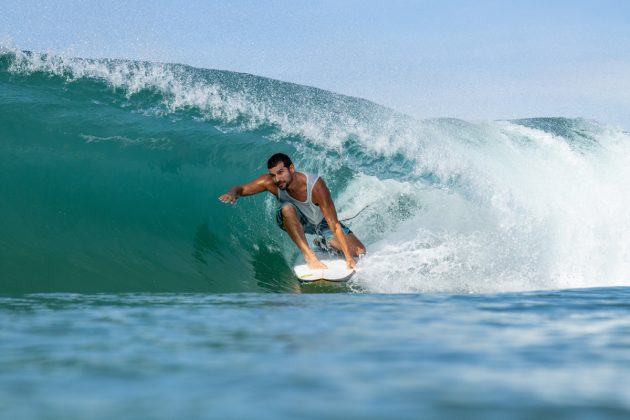 Thiago Ferreira, Recreio dos Bandeirantes, Rio de Janeiro (RJ). Foto: Felipe Azevedo / @surfmappers.