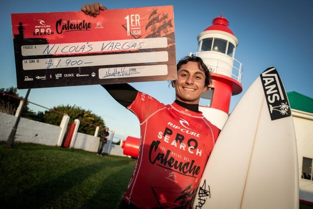 Nicolás Vargas, Rip Curl Pro Search 2019, Ilha Grande de Chiloé, Chile. Foto: Luis Barra.