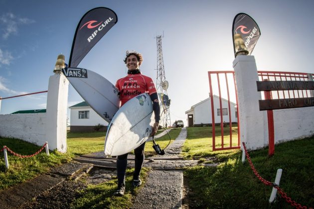 Nicolás Vargas, Rip Curl Pro Search 2019, Ilha Grande de Chiloé, Chile. Foto: Luis Barra.