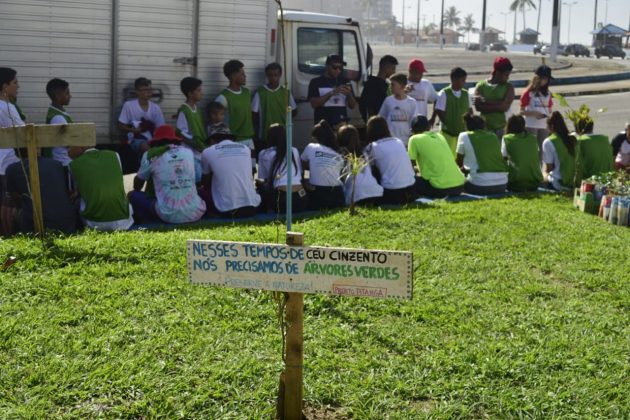 Dia Mundial dos Oceanos, Mongaguá (SP). Foto: Mayra Packer.