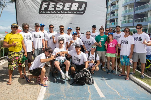 Equipe Feserj, Macaé Surf Pro, Praia do Pecado (RJ). Foto: Leandro Foca.