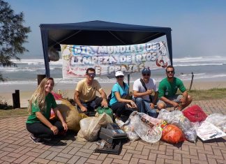 Mutirão faxina as praias