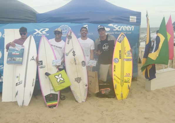 Pódio Open, Bakana Brava Beach, Canto do Morcego, Itajaí (SC). Foto: Basilio Ruy/P.P07.