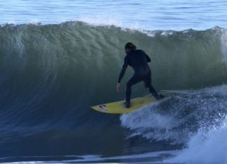 Tom Curren rabisca Rincon