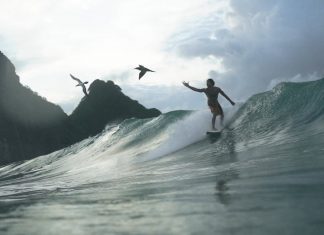 Pura arte em Noronha