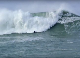 Engolido em Nazaré