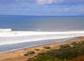 Surfistas invadem Trestles