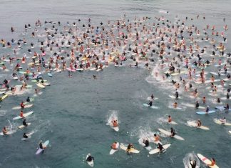 Homenagem em Encinitas