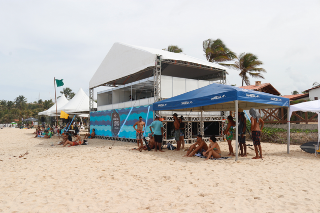 Estrutura Maresia Pro Taiba, Praia da Taíba, São Gonçalo do Amarante (CE). Foto: Lima Jr.