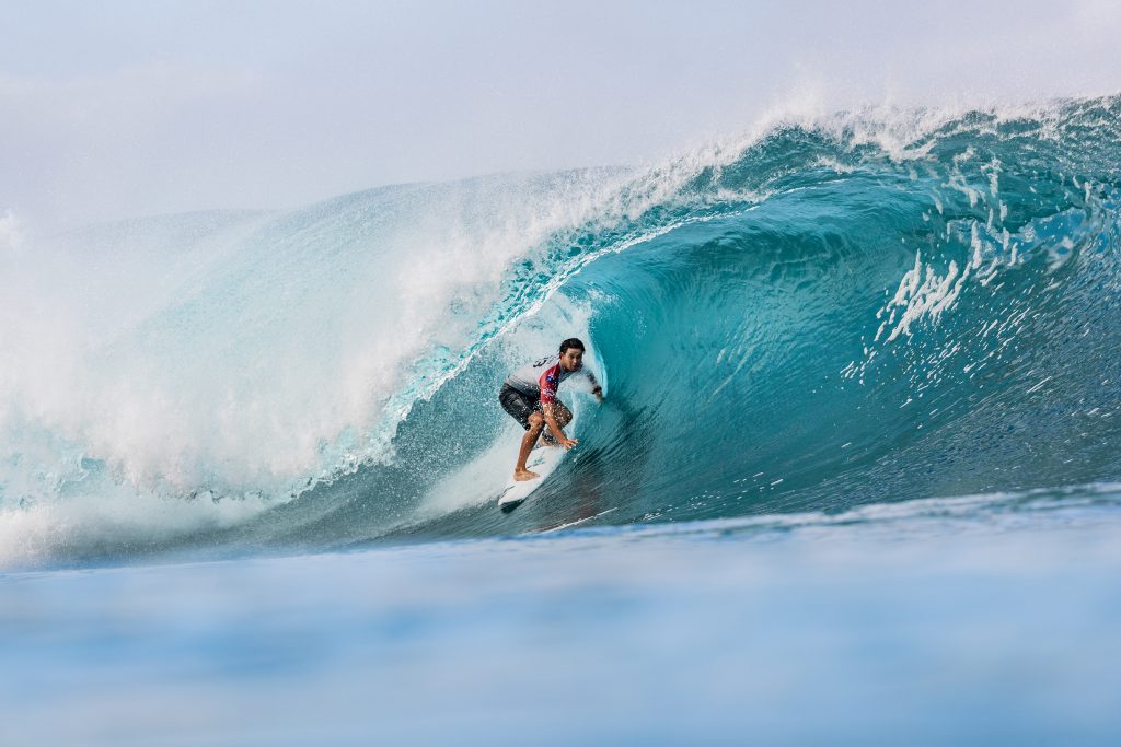 Surfista espera inspirar jovens japoneses a chegarem à elite do surfe.