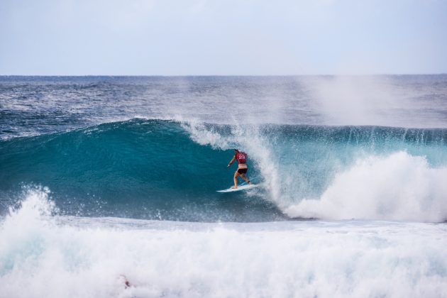 Tyler Wright, Billabong Pipe Masters 2020, North Shore de Oahu, Havaí. Foto: WSL / Brent Bielmann.