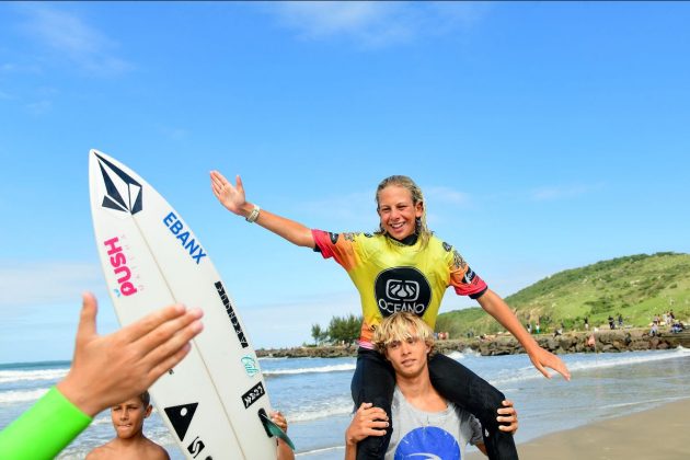 Circuito Surf Talentos 2021, Molhes da Barra, Laguna (SC). Foto: Márcio David.