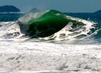 Feriado tubular em Ubatuba