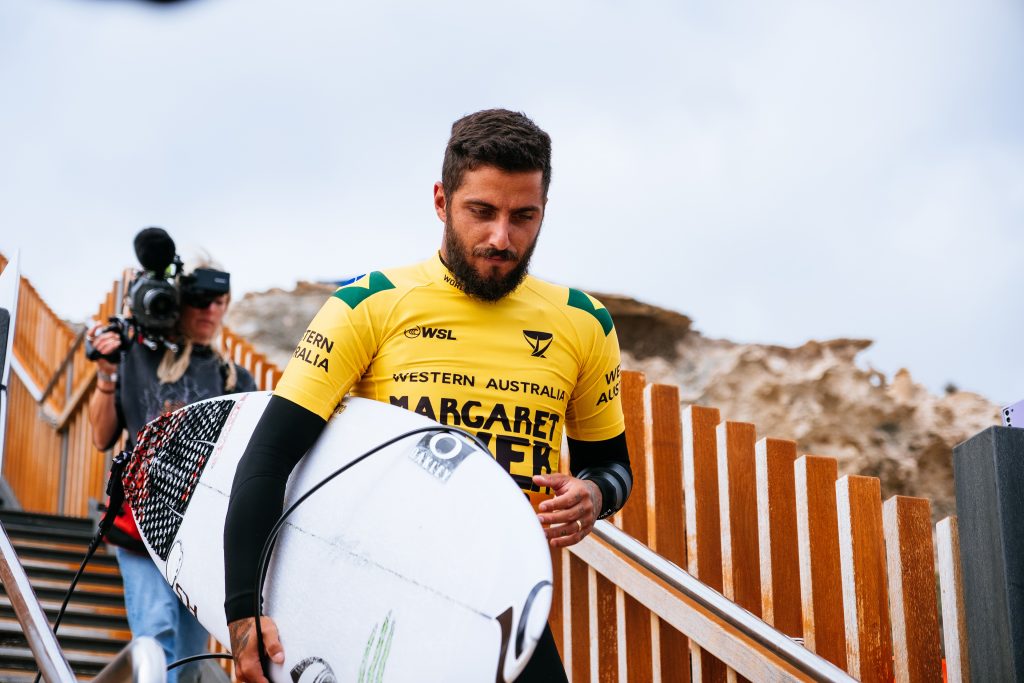 Filipe Toledo não começa bem no Pro G-Land. Foto de arquivo.