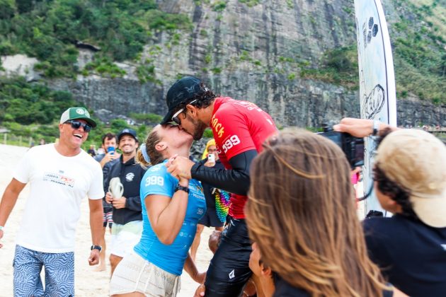 Summer Macedo e João Chianca, LayBack Pro Rio 2022, Prainha, Rio de Janeiro (RJ) . Foto: Luiz Blanco / LayBack Pro.