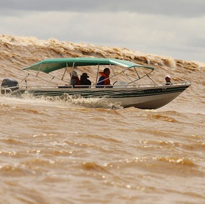 Pororoca de Chaves, Arquipélago de Marajó (PA). Foto: Rogério Fernandez.