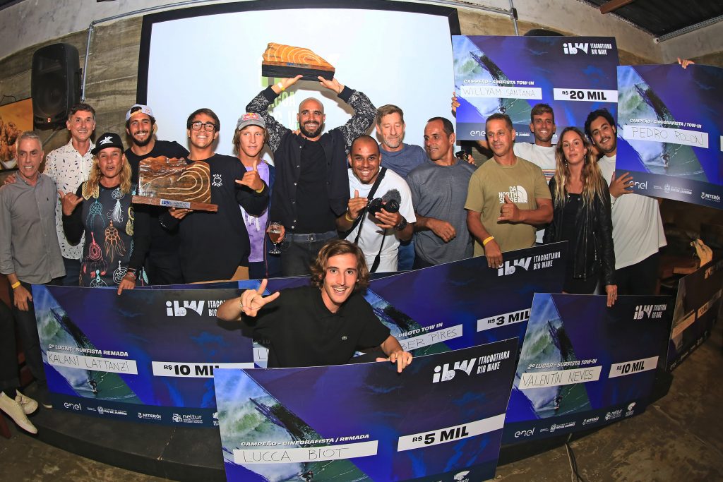 Premiação do Itacoatiara Big Wave 2022