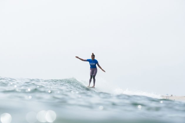 Alice Lemoigne, Classic Malibu, First Point, Malibu Beach, Califórnia (EUA). Foto: WSL / Aaron Hughes.