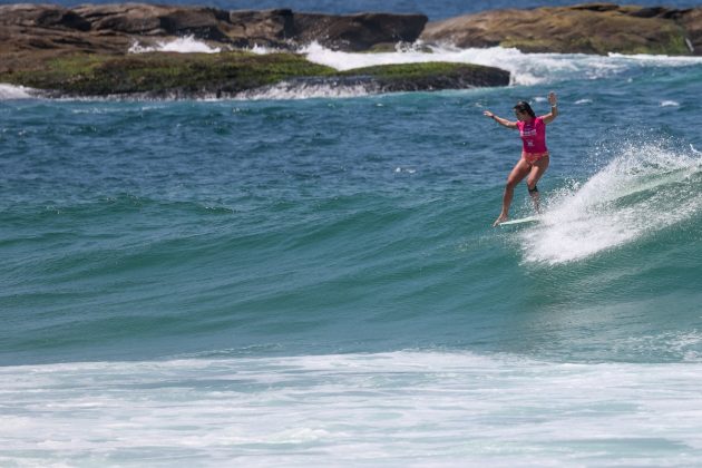 Chloé Calmon, Saquarema Surf Festival, Praia de Itaúna, Saquarema (RJ). Foto: Daniel Smorigo.