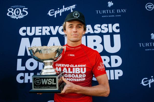 Harrison Roach, Classic Malibu, First Point, Malibu Beach, Califórnia (EUA). Foto: WSL / Beatriz Ryder.