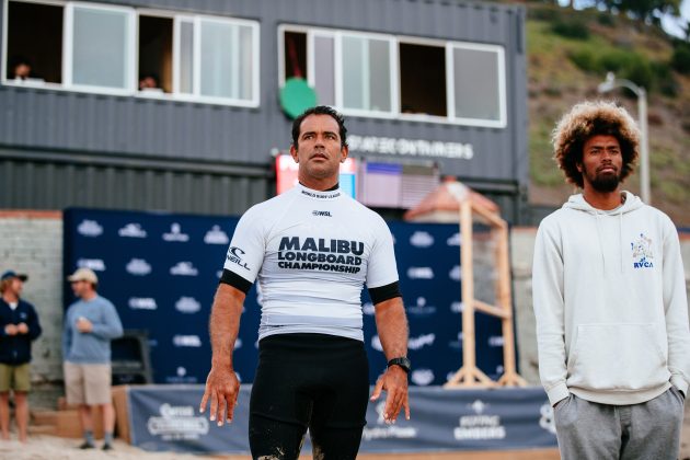 Kai Sallas, Classic Malibu, First Point, Malibu Beach, Califórnia (EUA). Foto: WSL / Aaron Hughes.