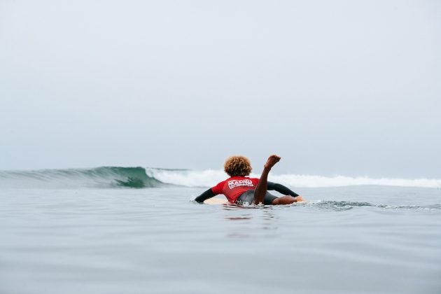 Kaniela Stewart, Classic Malibu, First Point, Malibu Beach, Califórnia (EUA). Foto: WSL / Aaron Hughes.