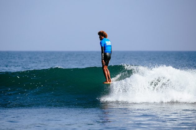 Kaniela Stewart, Classic Malibu, First Point, Malibu Beach, Califórnia (EUA). Foto: WSL / Aaron Hughes.