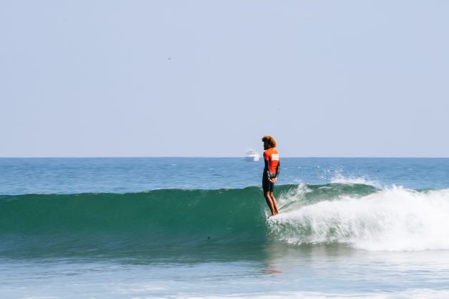 Kaniela Stewart, Classic Malibu, First Point, Malibu Beach, Califórnia (EUA). Foto: WSL / Beatriz Ryder.