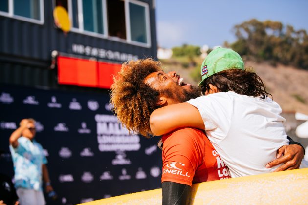 Kaniela Stewart, Classic Malibu, First Point, Malibu Beach, Califórnia (EUA). Foto: WSL / Beatriz Ryder.