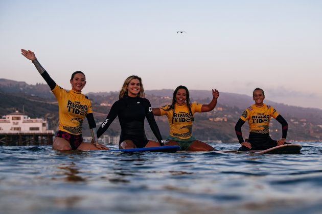 Kirra Seale e Soleil Errico, Classic Malibu, First Point, Malibu Beach, Califórnia (EUA). Foto: WSL / Beatriz Ryder.