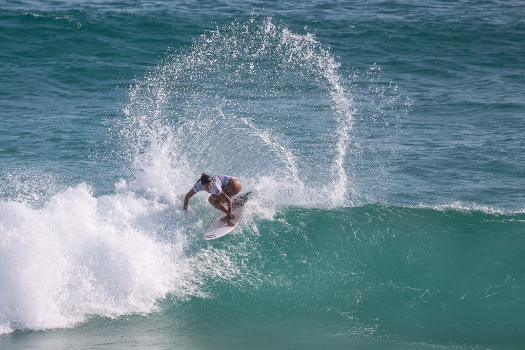 Luana está nas quartas de final.