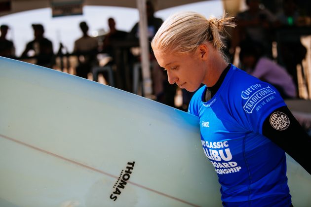 Mason Schremmer, Classic Malibu, First Point, Malibu Beach, Califórnia (EUA). Foto: WSL / Beatriz Ryder.