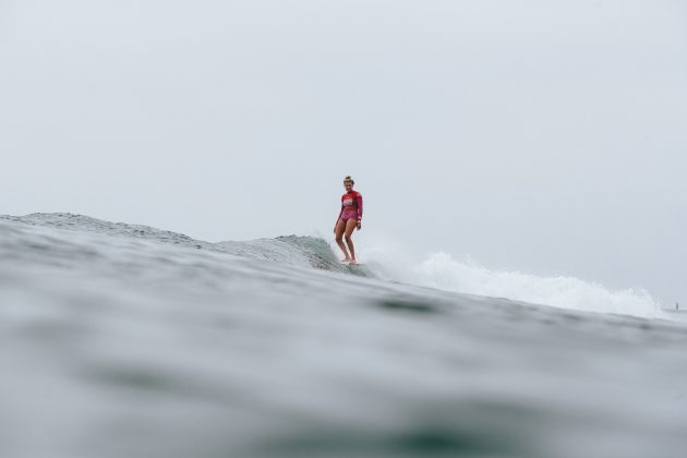 Soleil Errico, Classic Malibu, First Point, Malibu Beach, Califórnia (EUA). Foto: WSL / Aaron Hughes.