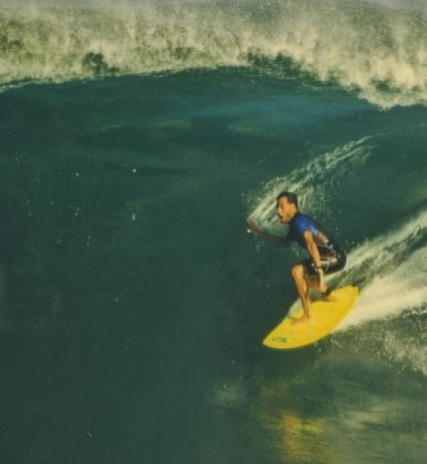 Ricardo Bocão. Foto: Arquivo Museu do Surfe de Santos.