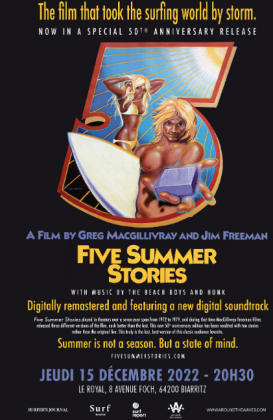 Cartaz, 5 Summer Stories. Foto: Divulgação.