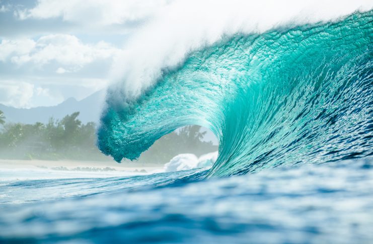 Arquivo, Billabong Pro Pipeline, North Shore de Oahu, Havaí