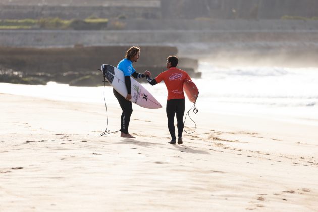 Nic Von Rupp e Bruno Santos, Capítulo Perfeito powered by Billabong 2023, Carcavelos, Cascais, Portugal. Foto: André Carvalho.