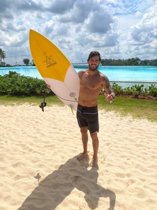 Fabio Bujardão, Wavegarden, Praia da Grama, Itupeva (SP). Foto: Divulgação.