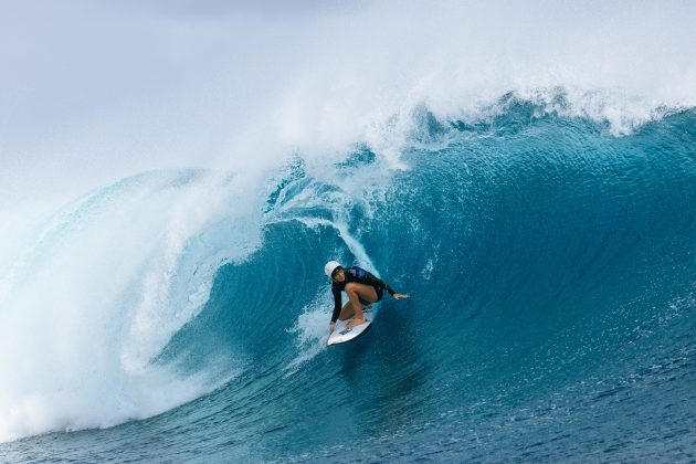 Caitlin Simmers, Tahiti Pro 2023, Teahupoo. Foto: WSL / Matt Dunbar.